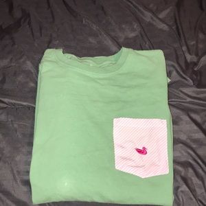 green southern marsh long sleeve tshirt